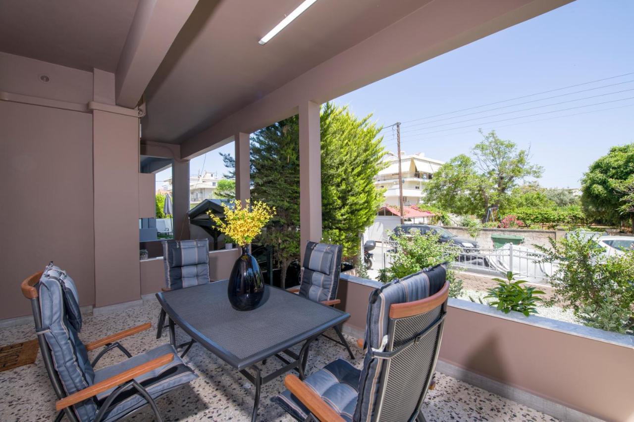 Rena'S Luxury Apartment With Free Private Parking Hriszí Aktí Haniá Kültér fotó